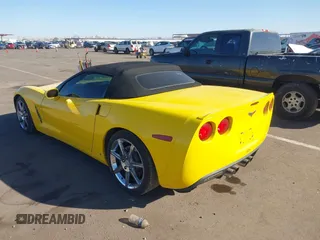 2009 Chevrolet Corvette with VIN 1G1YY36W195200368, listed as a IAAI auction lot 41380592 with 106,798 mi miles. Bid and sale history available at carsss.com. Image 3.