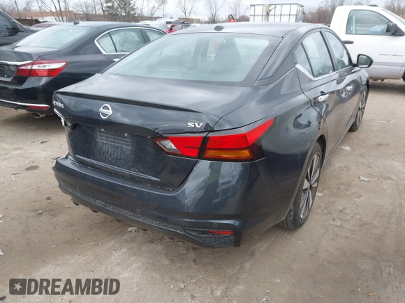 2022 Nissan Altima 2.5 SV with VIN 1N4BL4DV9NN385748, listed as a IAAI auction lot 41865474 with 59,369 mi miles. Bid and sale history available at carsss.com. Image 4.