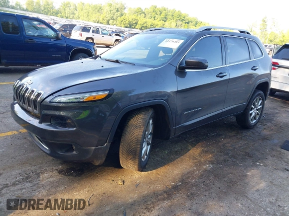 2018 Jeep Cherokee Limited with VIN 1C4PJMDX8JD522198, listed as a IAAI auction lot 42370283 with 121,256 mi miles and . Bid and sale history available at DreamBid. Image 2.