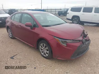 2025 Toyota Corolla LE z VIN 5YFB4MDEXSP270128, wystawiony jako IAAI lot #42460619 z przebiegiem 9 497 mil mil oraz . Historia ofert i sprzedaży dostępna na DreamBid. Obrazek 1.