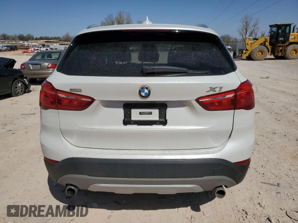 2018 BMW X1 sDrive28i with VIN WBXHU7C34J5H42983, listed as a Copart auction lot 49163645 with 73,508 mi miles and Salvage Title. Bid and sale history available at carsss.com. Image 6.