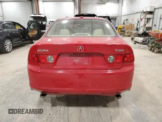 2006 Acura TSX with VIN JH4CL96876C038823, listed as a Copart auction lot 52585445 with 113,530 mi miles and Clean Title. Bid and sale history available at carsss.com. Image 6.
