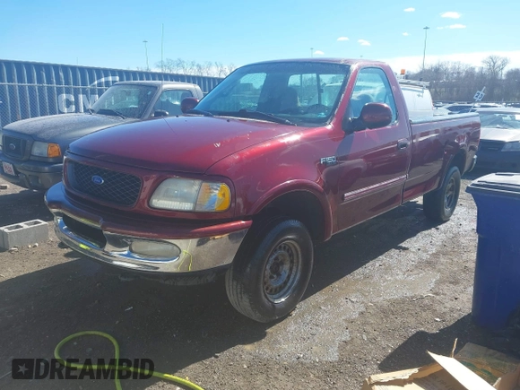 1997 Ford F-150 with VIN 1FTEF18L8VKD66678, listed as a IAAI auction lot 41688874 with 126,145 mi miles and . Bid and sale history available at DreamBid. Image 2.