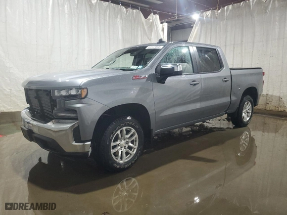 2022 Chevrolet Silverado 1500 LTD LT with VIN 1GCUYDED8NZ143312, listed as a Copart auction lot 44147665 with 32,633 mi miles and Salvage Title. Bid and sale history available at carsss.com. Image 1.