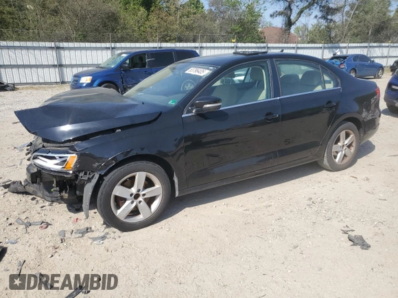 2013 Volkswagen Jetta TDI w/Premium с VIN 3VWLL7AJ5DM389660, выставлен на аукционе Copart как лот 53796405 с пробегом 82 151 миль миль и Чистый • Clean title. История ставок и продаж доступна на DreamBid. Изображение 1.