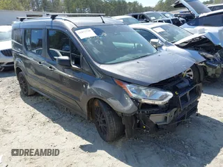 2019 Ford Transit Connect XLT z VIN NM0GE9F25K1426807, wystawiony jako IAAI lot #41877730 z przebiegiem 85 305 mil mil oraz . Historia ofert i sprzedaży dostępna na DreamBid. Obrazek 1.
