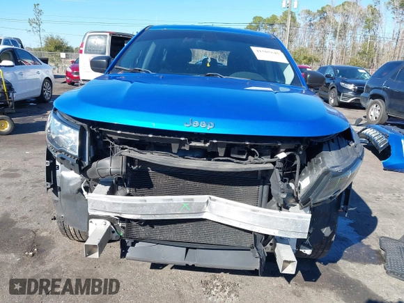 2018 Jeep Compass Sport с VIN 3C4NJDAB1JT409879, выставлен на аукционе IAAI как лот 41505845 с пробегом 84 486 миль миль и . История ставок и продаж доступна на DreamBid. Изображение 6.
