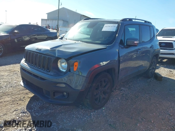 2018 Jeep Renegade Altitude with VIN ZACCJABB8JPG97279, listed as a IAAI auction lot 41347273 with 144,293 mi miles and . Bid and sale history available at DreamBid. Image 18.