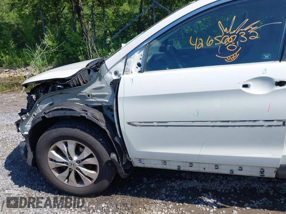 2012 Honda CR-V EX-L with VIN 5J6RM4H75CL000352, listed as a IAAI auction lot 42650032 with 117,862 mi miles and . Bid and sale history available at DreamBid. Image 6.