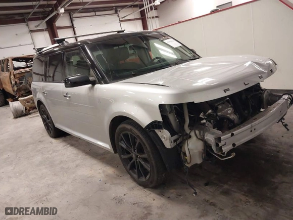 2016 Ford Flex Limited w/EcoBoost with VIN 2FMHK6DT7GBA08072, listed as a IAAI auction lot 41393834 with 101,550 mi miles. Bid and sale history available at carsss.com. Image 1.