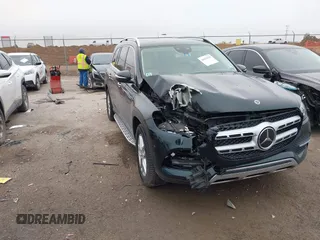 2020 Mercedes-Benz GLS with VIN 4JGFF5KE9LA110988, listed as a IAAI auction lot 41670235 with 72,858 mi miles. Bid and sale history available at carsss.com. Image 1.