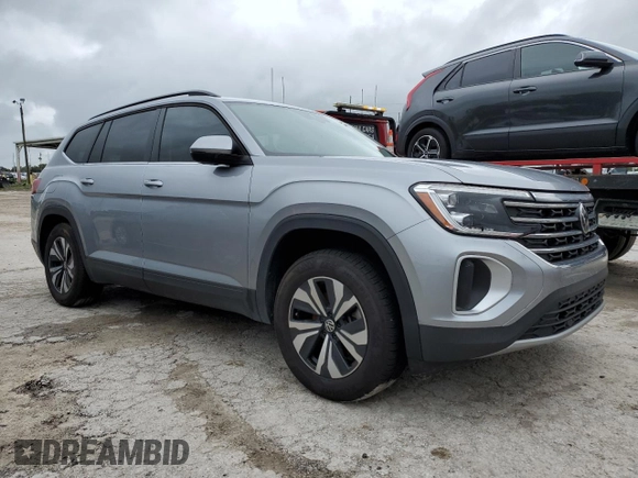 2024 Volkswagen Atlas SE с VIN 1V2DR2CAXRC555619, выставлен на аукционе Copart как лот 75097554 с пробегом Не указан миль и Списание • Salvage title. История ставок и продаж доступна на DreamBid. Изображение 4.