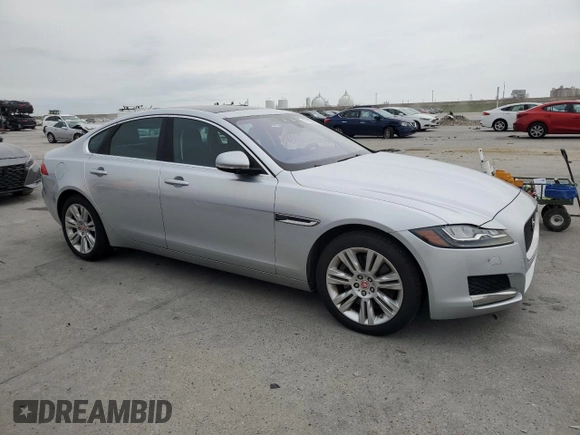 2017 Jaguar XF 35t Premium with VIN SAJBD4BV3HCY40993, listed as a Copart auction lot 57879095 with Not provided miles and Salvage title. Bid and sale history available at DreamBid. Image 4.