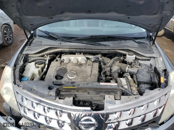 2007 Nissan Murano SL with VIN JN8AZ08W47W657964, listed as a Copart auction lot 47076565 with 114,971 mi miles and Salvage Title. Bid and sale history available at carsss.com. Image 12.