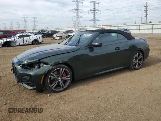 2024 BMW 4 Series M440i xDrive с VIN WBA63AT07RCR59343, выставлен на аукционе Copart как лот 55945985 с пробегом Не указан миль и Списание • Salvage title. История ставок и продаж доступна на DreamBid. Изображение 1.