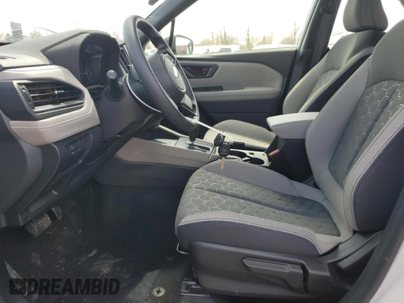 2025 Subaru Forester with VIN JF2SLDAC0SH476254, listed as a Copart auction lot 52015575 with 2,045 mi miles and Salvage title. Bid and sale history available at DreamBid. Image 7.