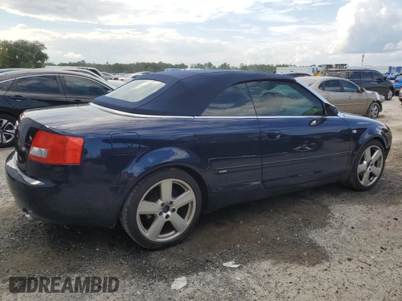 2006 Audi A4 1.8T with VIN WAUBC48H66K011757, listed as a Copart auction lot 72407404 with 66,972 mi miles and Salvage Title. Bid and sale history available at carsss.com. Image 3.