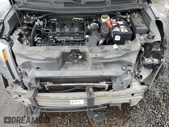 2014 Ford Utility Police Interceptor with VIN 1FM5K8AR3EGA04467, listed as a Copart auction lot 47589085 with 115,496 mi miles and Salvage Title. Bid and sale history available at carsss.com. Image 12.