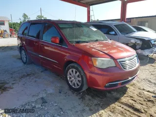 2014 Chrysler Town & Country Touring with VIN 2C4RC1BGXER372232, listed as a IAAI auction lot 42066730 with 136,306 mi miles. Bid and sale history available at carsss.com. Image 1.