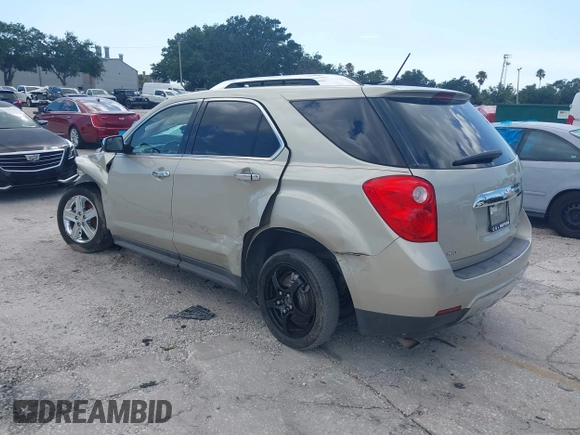 2014 Chevrolet Equinox LTZ with VIN 2GNFLHEK6E6281012, listed as a IAAI auction lot 39797831 with 1 mi miles. Bid and sale history available at carsss.com. Image 3.
