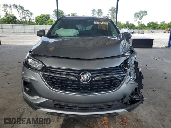 2023 Buick Encore GX Select with VIN KL4MMDS29PB137250, listed as a Copart auction lot 57261485 with 6,307 mi miles and Salvage title. Bid and sale history available at DreamBid. Image 5.