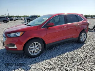 2021 Ford Edge SEL with VIN 2FMPK4J9XMBA16252, listed as a Copart auction lot 52359335 with 56,889 mi miles and Salvage Title. Bid and sale history available at carsss.com. Image 1.