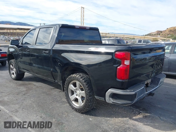 2020 Chevrolet Silverado 1500 LT with VIN 1GCUYDEDXLZ221344, listed as a IAAI auction lot 40731228 with 101,218 mi miles and . Bid and sale history available at DreamBid. Image 3.