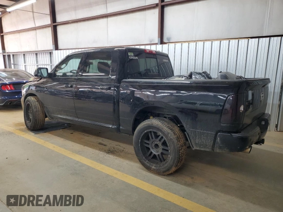 2012 Ram 1500 Sport with VIN 1C6RD7MT0CS128506, listed as a Copart auction lot 53138215 with 217,178 mi miles and Salvage title. Bid and sale history available at DreamBid. Image 2.