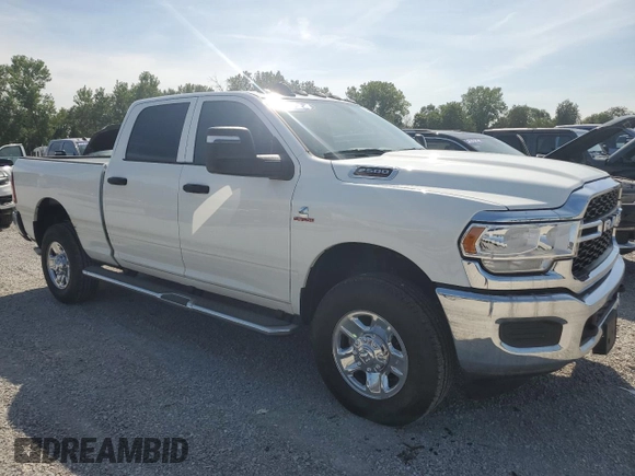 2024 Ram 2500 Tradesman with VIN 3C6UR5CL8RG287887, listed as a Copart auction lot 68363034 with 29 mi miles and Salvage Title. Bid and sale history available at carsss.com. Image 4.