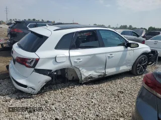 2022 Audi SQ5 Premium Plus with VIN WA1B4AFYXN2043153, listed as a Copart auction lot 58637074 with Not Provided miles and Salvage Title. Bid and sale history available at DreamBid. Image 3.