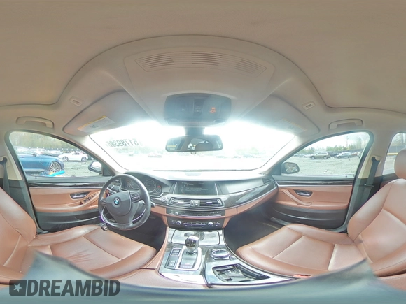 2014 BMW 5 Series 528i xDrive with VIN WBA5A7C55ED616499, listed as a Copart auction lot 51789385 with 136,122 mi miles and Salvage Title. Bid and sale history available at DreamBid. Image 12.
