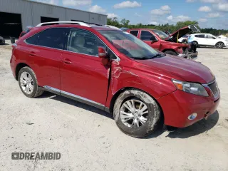2012 Lexus RX 450h with VIN JTJBC1BA3C2049887, listed as a Copart auction lot 56978415 with 162,626 mi miles and Salvage title. Bid and sale history available at DreamBid. Image 4.