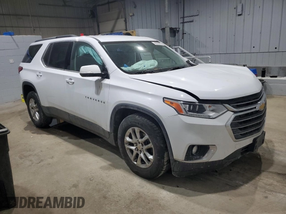 2019 Chevrolet Traverse LT Cloth with VIN 1GNEVGKW0KJ194146, listed as a Copart auction lot 46256905 with 118,487 mi miles and Salvage Title. Bid and sale history available at carsss.com. Image 4.