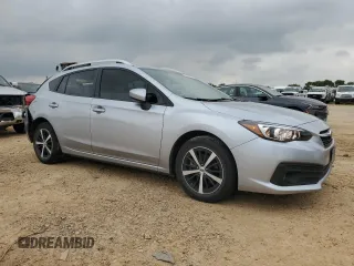 2023 Subaru Impreza Premium with VIN 4S3GTAD67P3713562, listed as a Copart auction lot 54821275 with 36,995 mi miles and Salvage title. Bid and sale history available at DreamBid. Image 4.