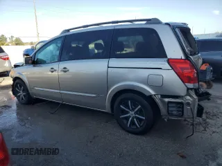 2006 Nissan Quest S Special Edition with VIN 5N1BV28UX6N116777, listed as a Copart auction lot 80316754 with 145,509 mi miles and Salvage Title. Bid and sale history available at carsss.com. Image 2.