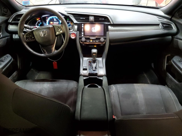 2018 Honda Civic Hatchback EX with VIN SHHFK7H57JU422443, listed as a Copart auction lot 49642795 with 99,267 mi miles and Salvage Title. Bid and sale history available at carsss.com. Image 8.