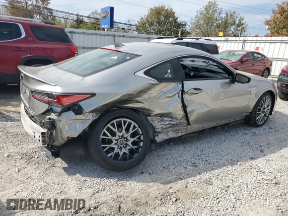 2021 Lexus RC 300 with VIN JTHD85EC3M5006084, listed as a Copart auction lot 77759124 with 108,847 mi miles and Salvage title. Bid and sale history available at DreamBid. Image 3.