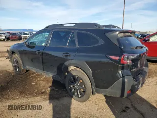 2024 Subaru Outback Onyx with VIN 4S4BTALC3R3260623, listed as a Copart auction lot 50547875 with 9,998 mi miles and Salvage title. Bid and sale history available at DreamBid. Image 2.