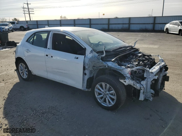 2024 Toyota Corolla Hatchback SE with VIN JTND4MBEXR3231162, listed as a Copart auction lot 80942714 with 8,039 mi miles and Salvage Title. Bid and sale history available at carsss.com. Image 4.