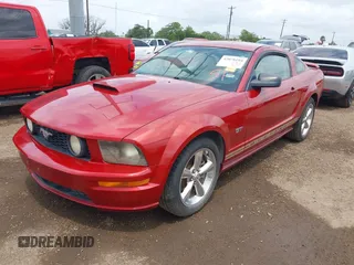2008 Ford Mustang GT Deluxe with VIN 1ZVHT82H485105101, listed as a IAAI auction lot 42078194 with 142,313 mi miles and . Bid and sale history available at carsss.com. Image 2.