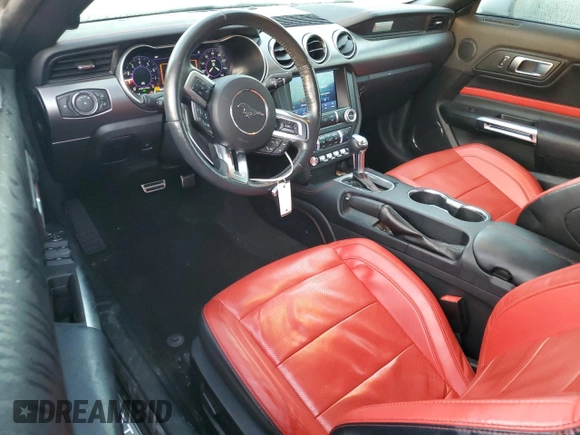 2022 Ford Mustang GT Premium with VIN 1FATP8FFXN5109133, listed as a Copart auction lot 84616234 with 28,163 mi miles and Salvage title. Bid and sale history available at DreamBid. Image 8.
