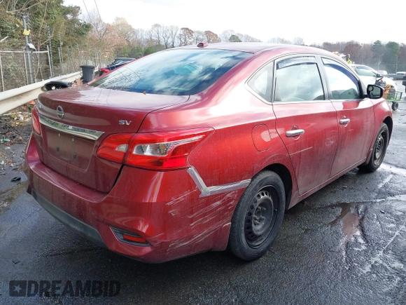 2016 Nissan Sentra S with VIN 3N1AB7AP3GL681791, listed as a IAAI auction lot 41067881 with 160,892 mi miles. Bid and sale history available at carsss.com. Image 6.