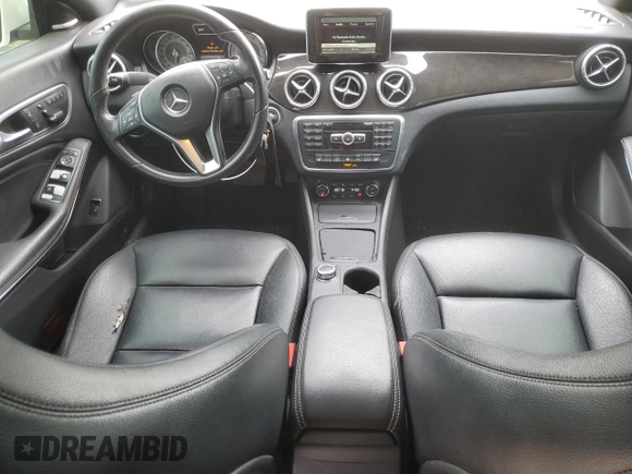 2014 Mercedes-Benz CLA 250 with VIN WDDSJ4EB7EN158567, listed as a Copart auction lot 50833905 with 95,229 mi miles and Salvage title. Bid and sale history available at DreamBid. Image 8.
