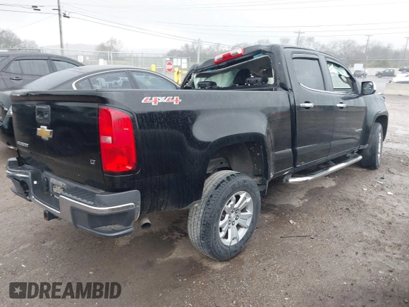 2016 Chevrolet Colorado 4WD LT with VIN 1GCGTCE36G1243584, listed as a IAAI auction lot 40890390 with 1 mi miles. Bid and sale history available at carsss.com. Image 4.