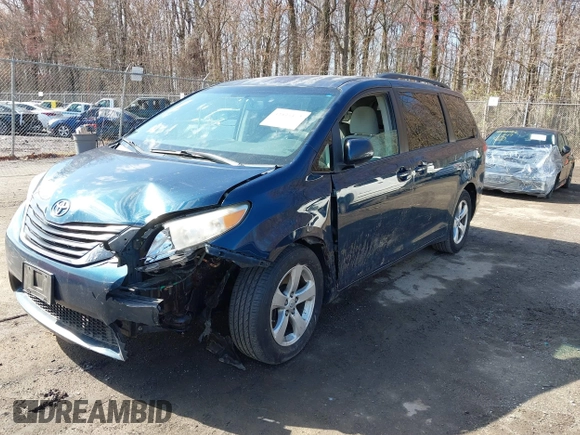 2011 Toyota Sienna LE AAS with VIN 5TDKK3DC4BS104838, listed as a IAAI auction lot 41811173 with 251,999 mi miles and . Bid and sale history available at carsss.com. Image 17.