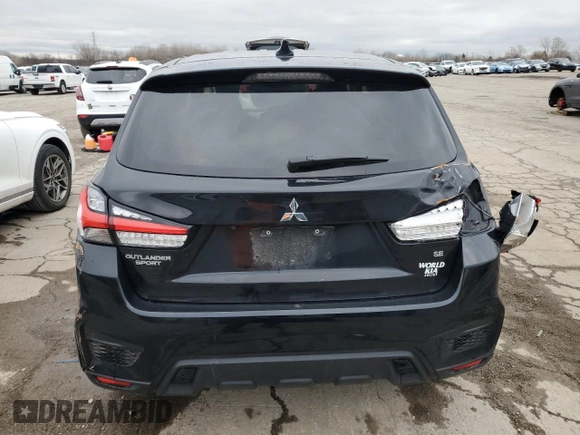 2021 Mitsubishi Outlander Sport SE with VIN JA4APVAU2MU012366, listed as a Copart auction lot 50684245 with 90,639 mi miles and Clean Title. Bid and sale history available at carsss.com. Image 6.