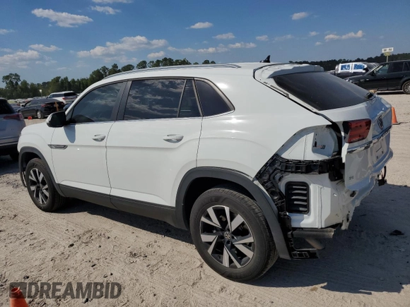 2022 Volkswagen Atlas SE with VIN 1V2LC2CA2NC229322, listed as a Copart auction lot 73057664 with 19,067 mi miles and Salvage title. Bid and sale history available at DreamBid. Image 2.