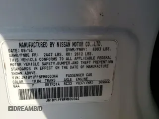 2015 Infiniti Q70 z VIN JN1BY1PP8FM600344, wystawiony jako Copart lot #58033645 z przebiegiem 113 653 mil mil oraz Szkoda całkowita • Salvage title. Historia ofert i sprzedaży dostępna na DreamBid. Obrazek 12.