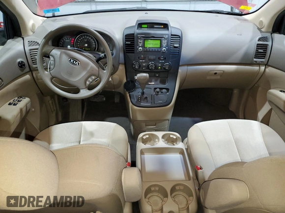 2012 Kia Sedona LX with VIN KNDMG4C71C6418257, listed as a Copart auction lot 49045125 with 65,836 mi miles and Salvage Title. Bid and sale history available at carsss.com. Image 8.