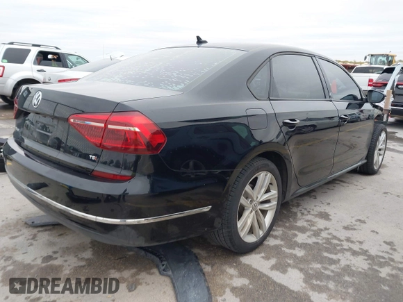 2019 Volkswagen Passat 2.0T Wolfsburg Edition with VIN 1VWLA7A36KC007173, listed as a IAAI auction lot 41357381 with 79,356 mi miles. Bid and sale history available at carsss.com. Image 4.